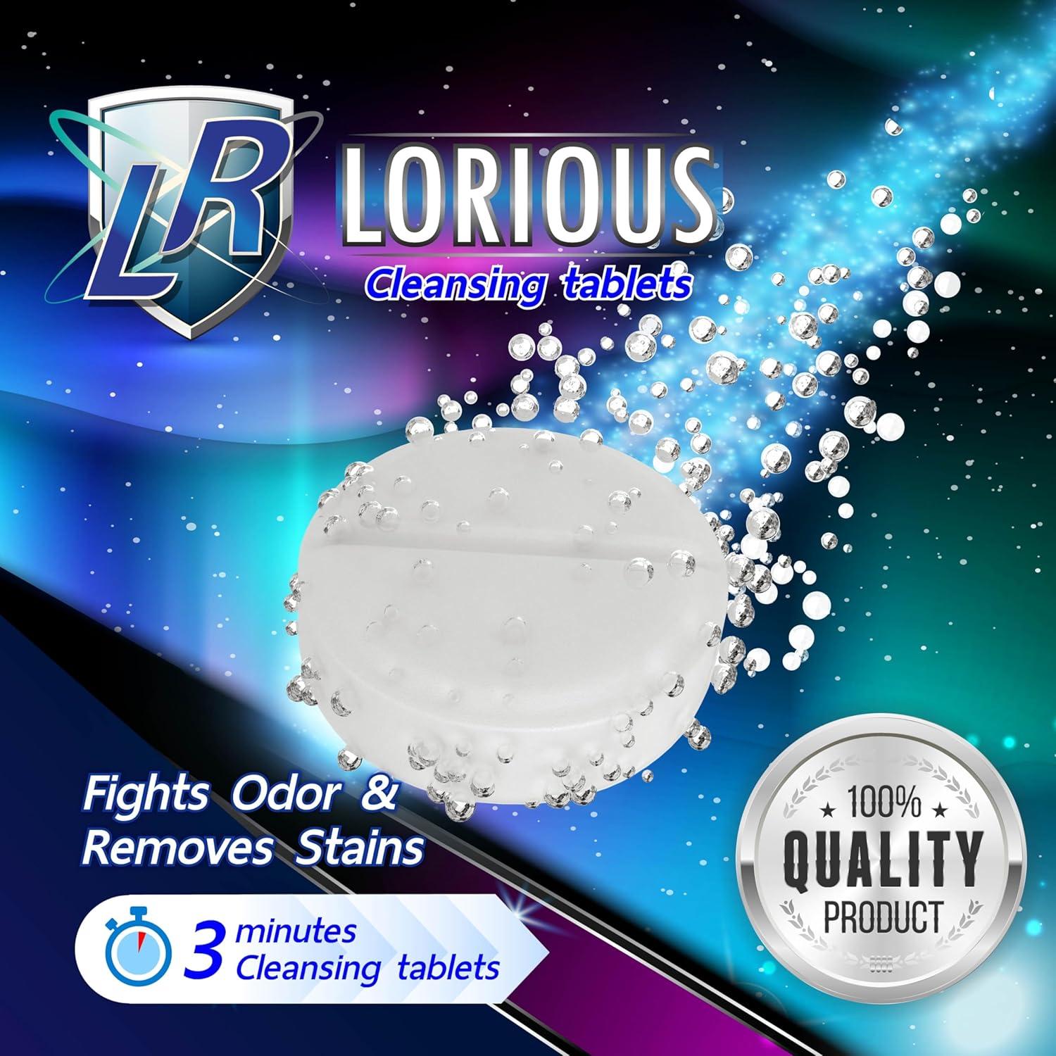 Tabletas Limpiadoras LORIOUS para Aparatos Dentales (120 uds)