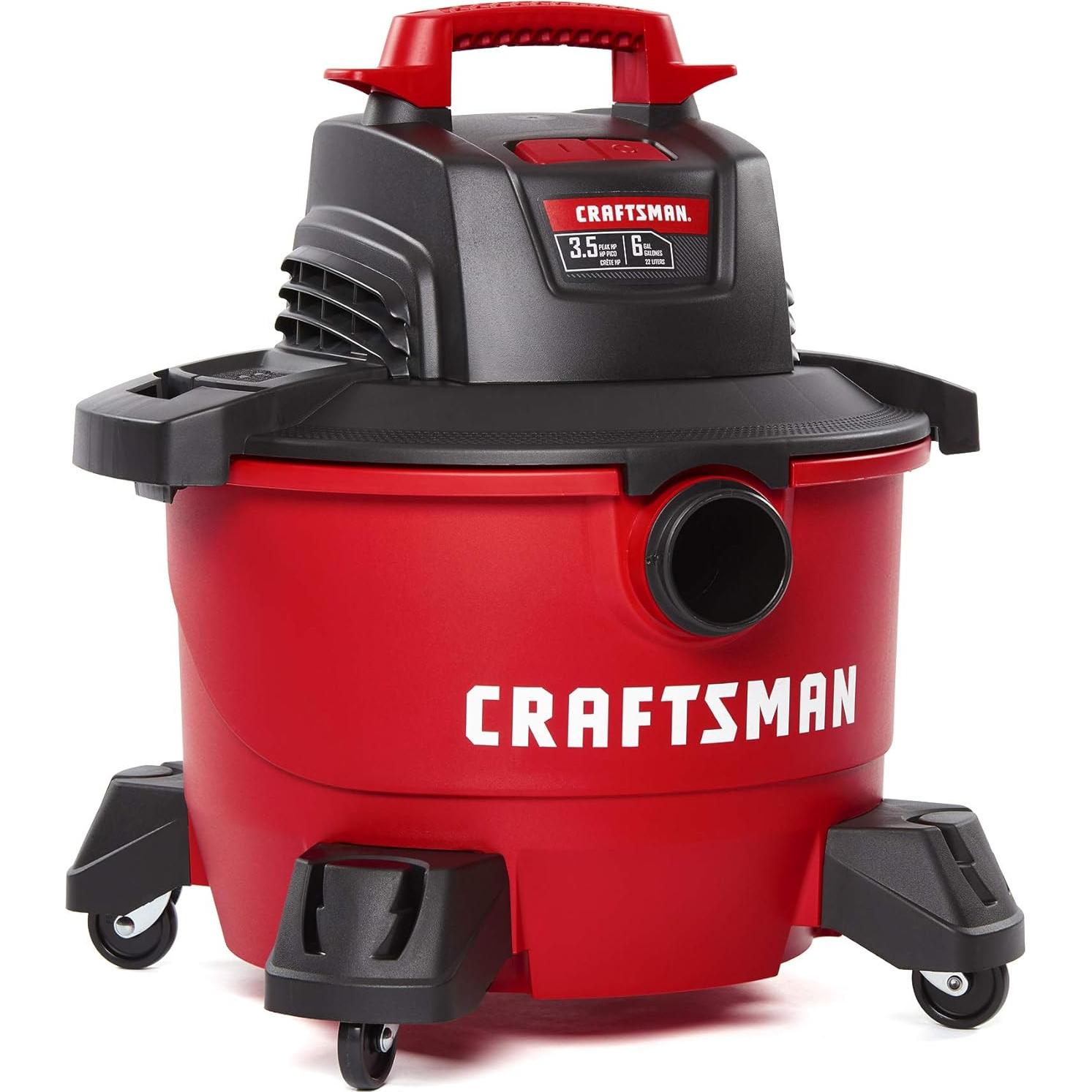 Lijadora de Banda CRAFTSMAN 7A 76mm x 533mm con Aspiradora 22.7L