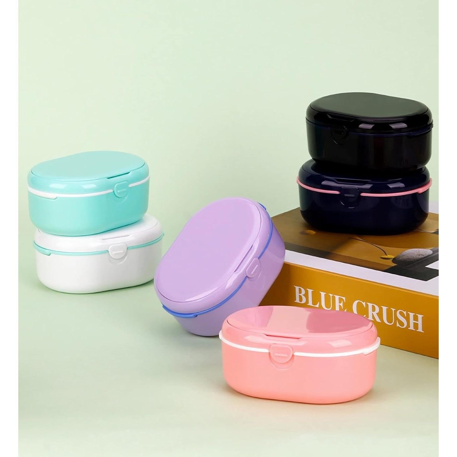 Estuche para Dentaduras Murri&Murrdi Verde con Espejo