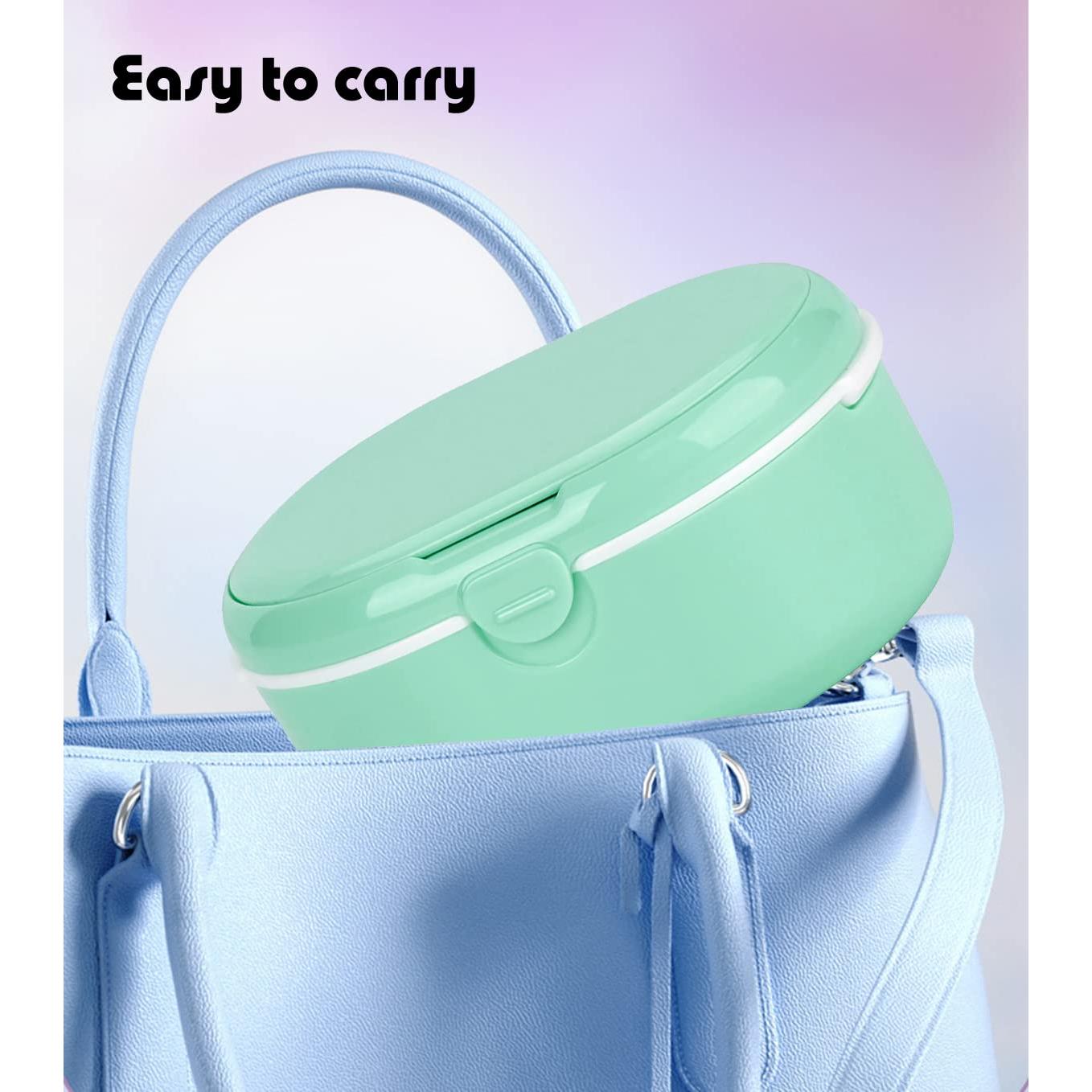 Estuche para Dentaduras Murri&Murrdi Verde con Espejo