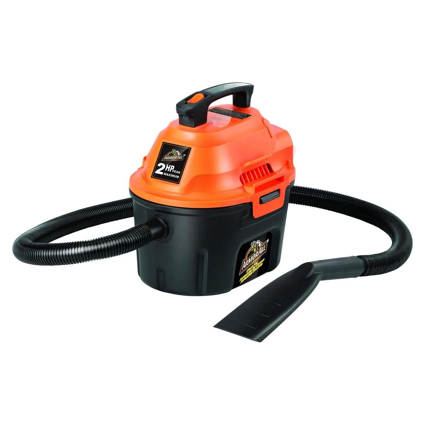 Aspirador Armor All AA255 9.46L 2HP Húmedo/Seco Naranja