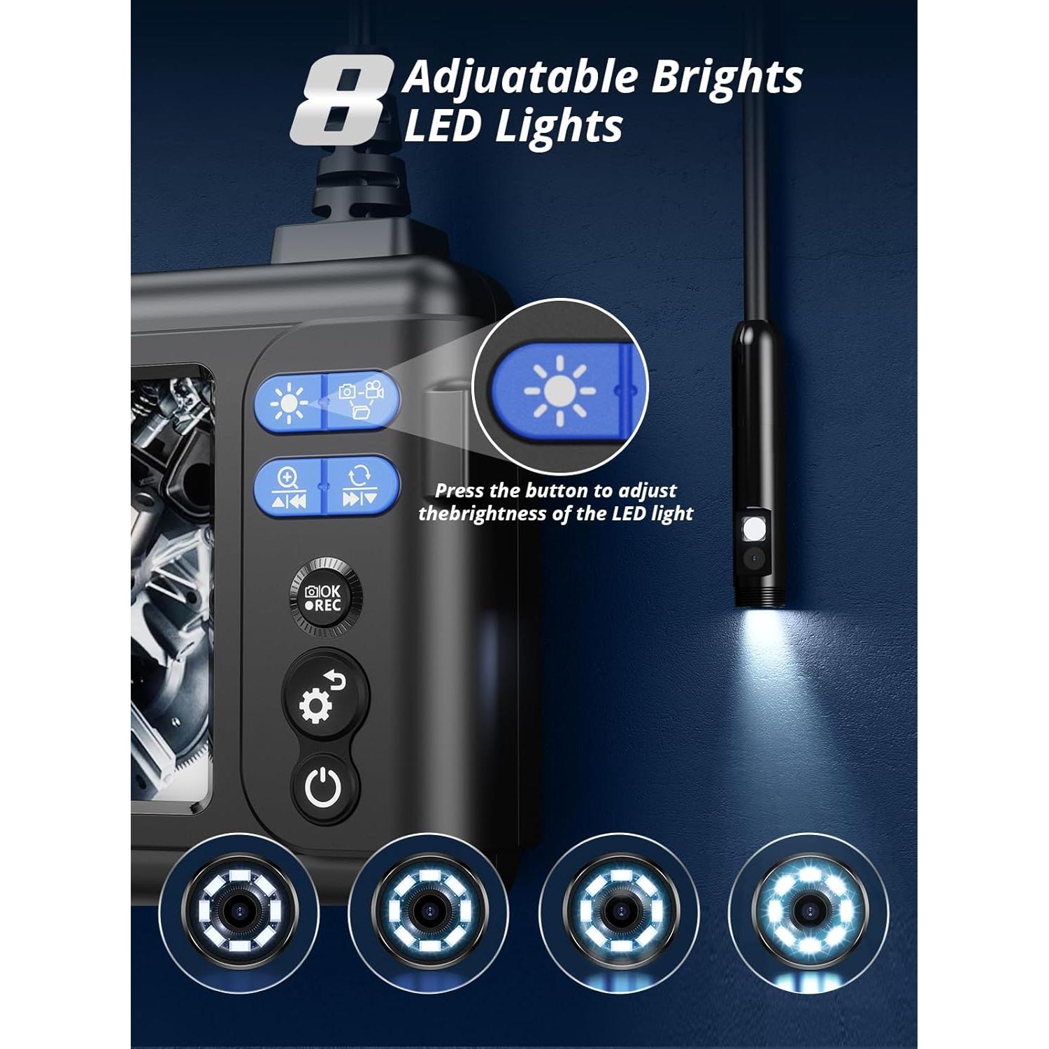 Cámara Endoscópica Acoath 3m Doble Lente 1080P IP67