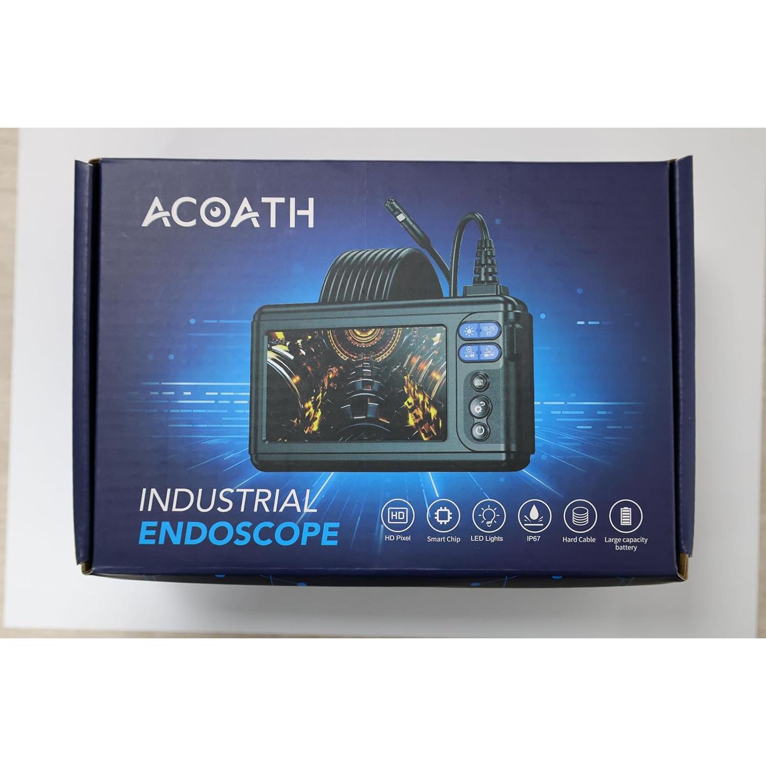 Cámara Endoscópica Acoath 3m Doble Lente 1080P IP67