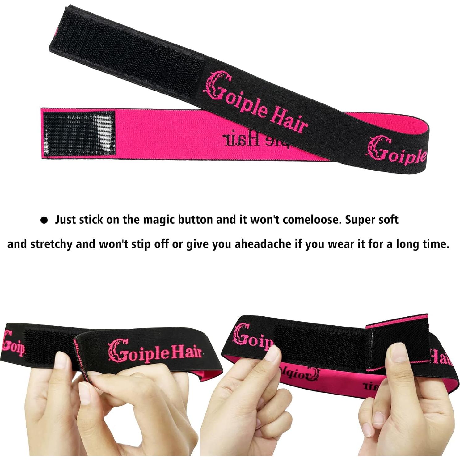 Kit Accesorios para Pelucas Goiple 29 Piezas con Pegamento