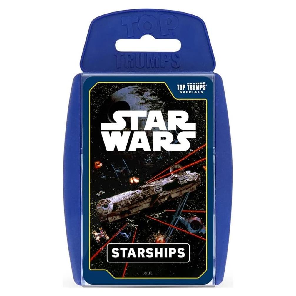 Juego de Cartas Top Trumps Star Wars Naves Estelares