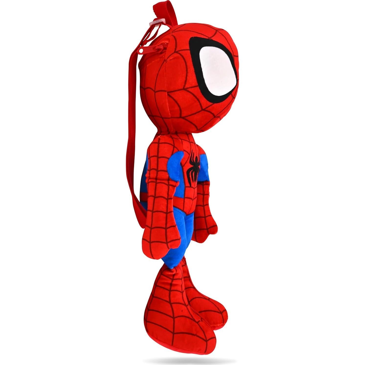 Mochila de Peluche Marvel Spidey 45 cm con Correas Ajustables