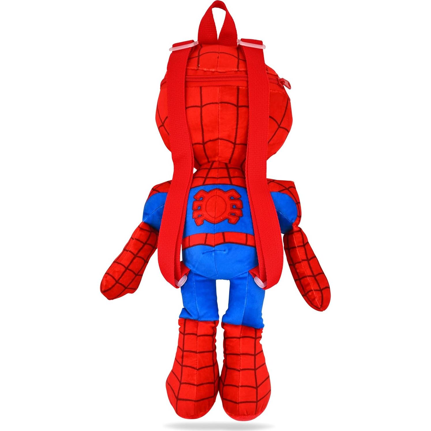 Mochila de Peluche Marvel Spidey 45 cm con Correas Ajustables