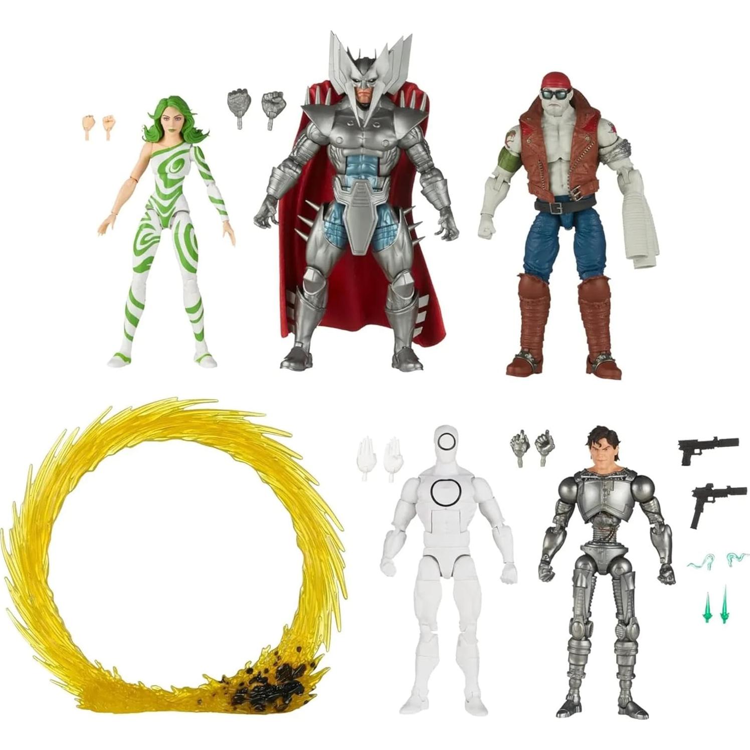Conjunto de Figuras de Acción Villanos X-Men Hasbro 60 Aniversario