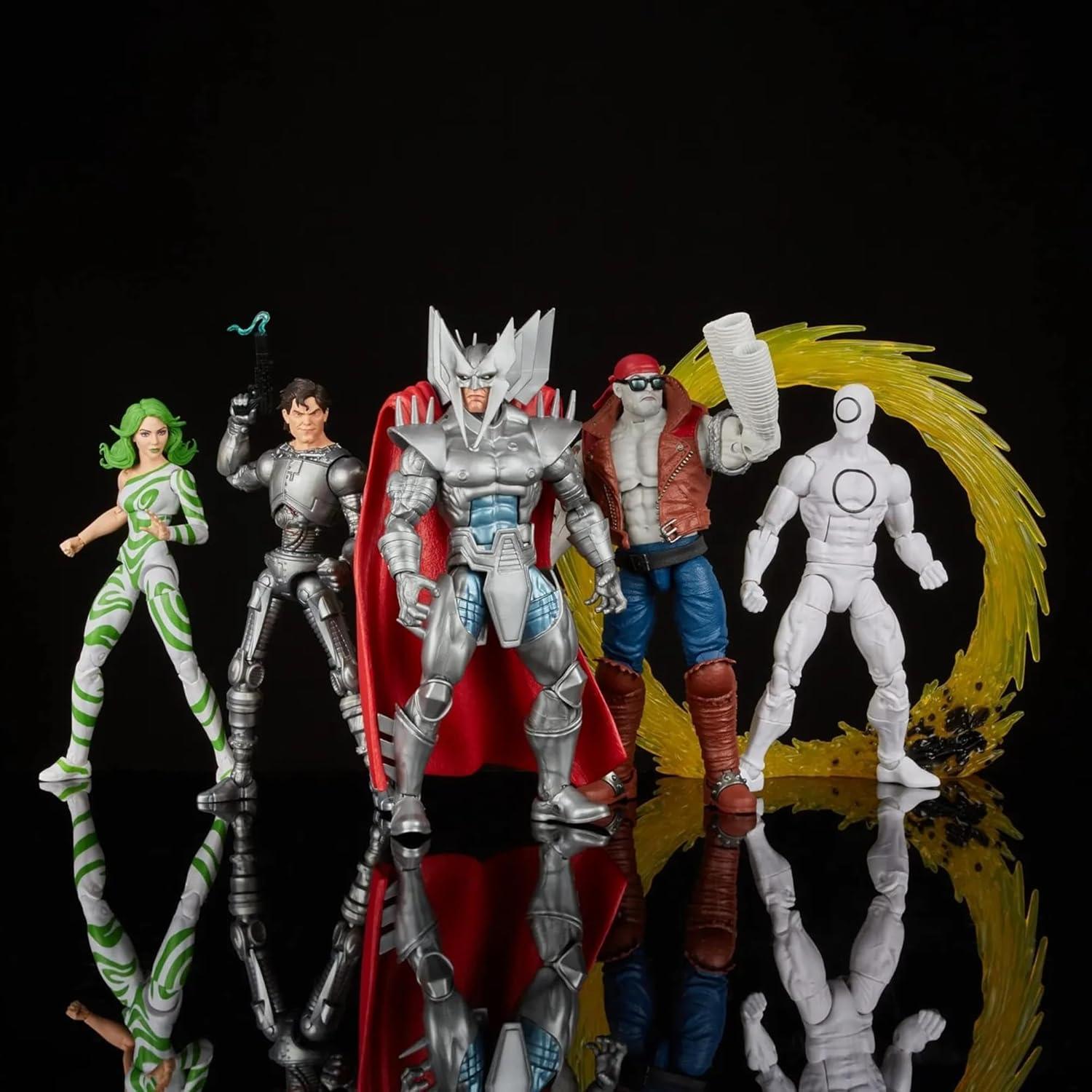 Conjunto de Figuras de Acción Villanos X-Men Hasbro 60 Aniversario