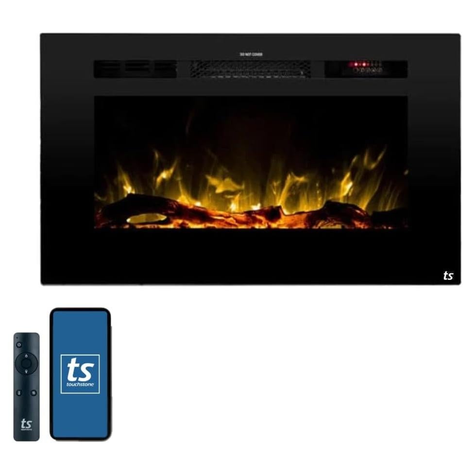 Chimenea Eléctrica Touchstone Sideline 71 cm - 3750 BTUs