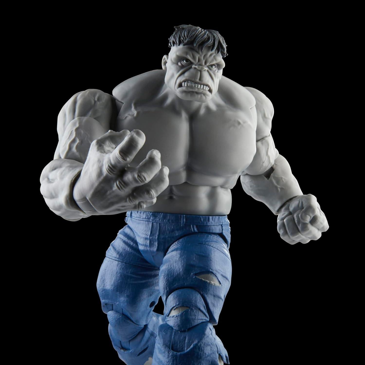 Figuras de Acción Marvel Legends Hulk Gris y Bruce Banner 15 cm