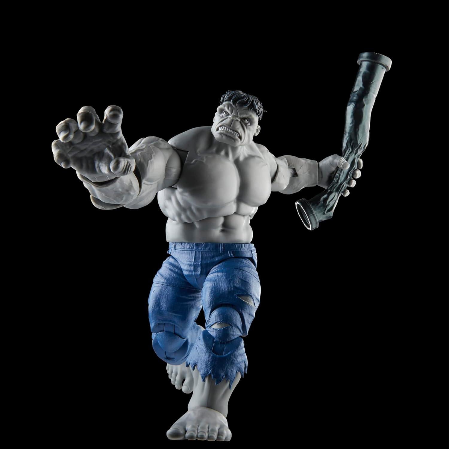 Figuras de Acción Marvel Legends Hulk Gris y Bruce Banner 15 cm