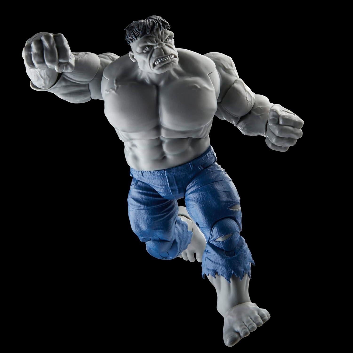 Figuras de Acción Marvel Legends Hulk Gris y Bruce Banner 15 cm
