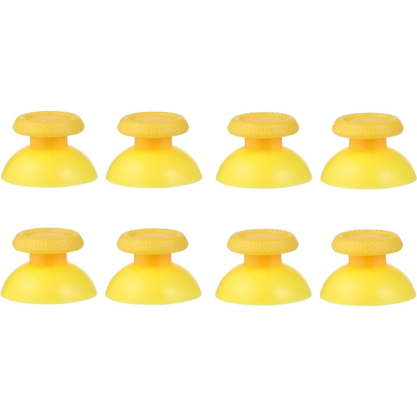 Paquete de 8 Joysticks Amarillos Ikpek para PS5 - Reemplazo