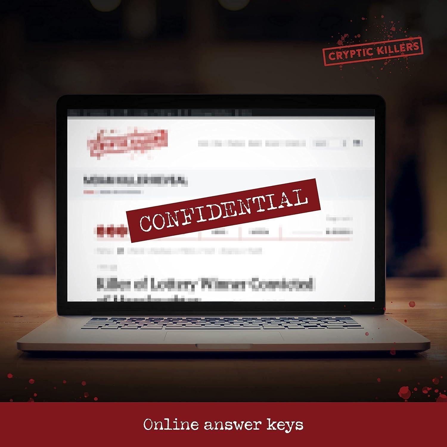 Juego de Misterio Cryptic Killers - Asesinato Millonario