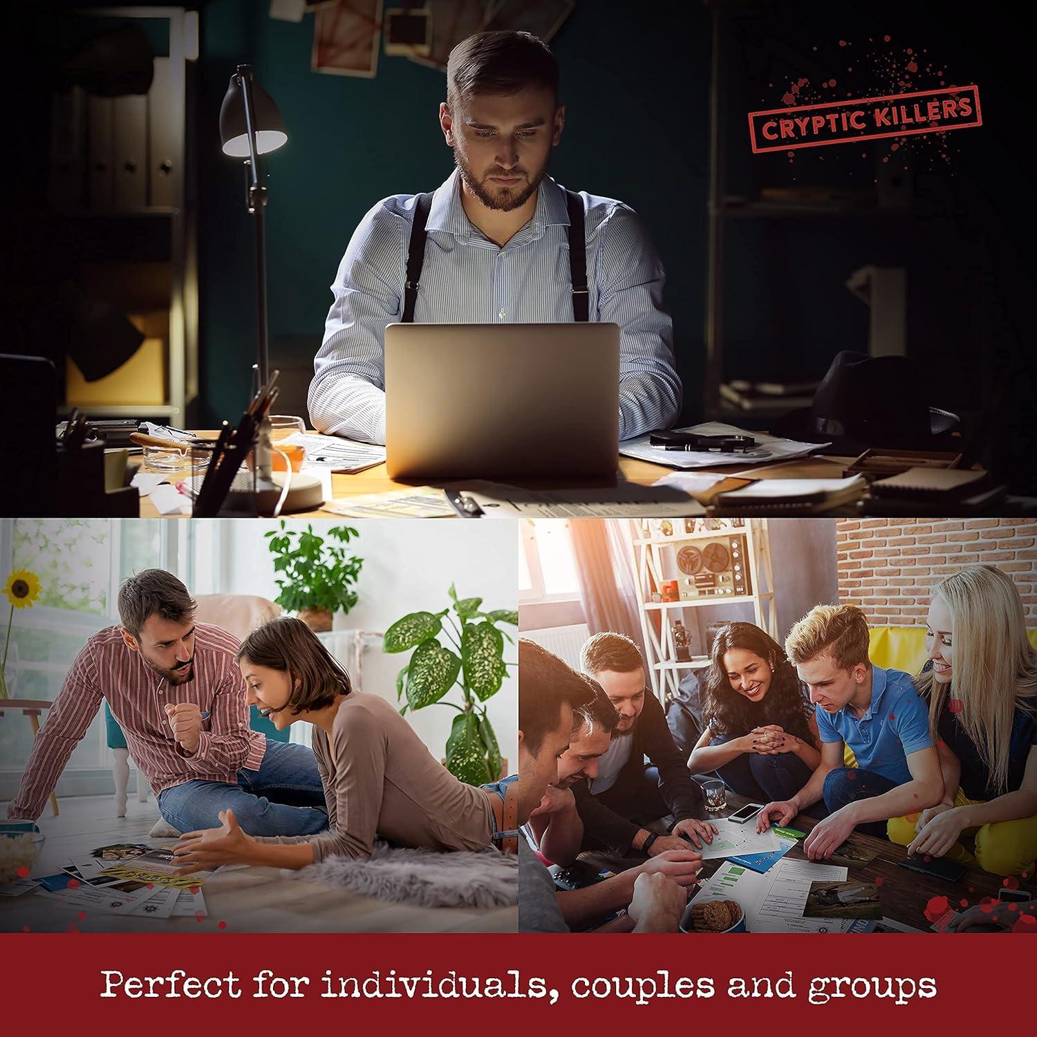 Juego de Misterio Cryptic Killers - Asesinato Millonario