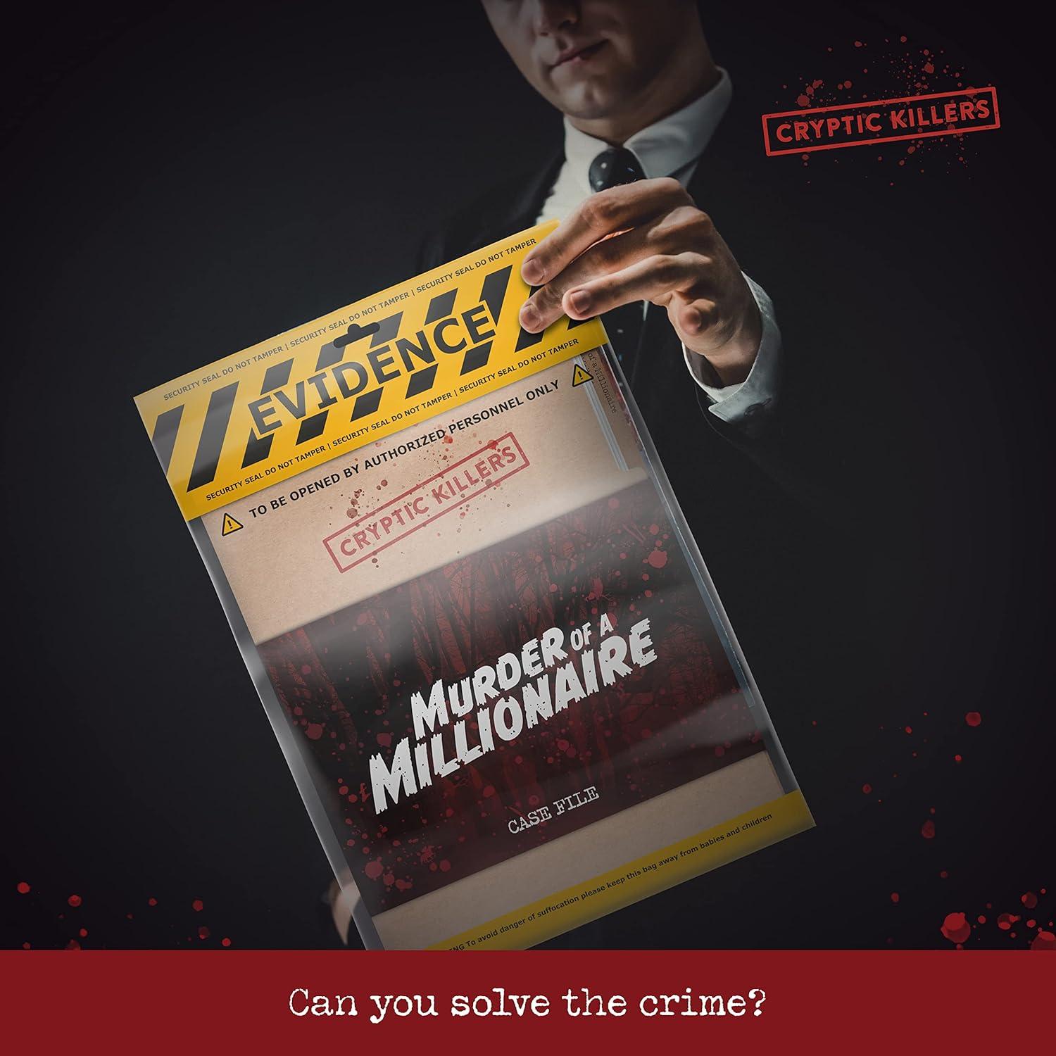 Juego de Misterio Cryptic Killers - Asesinato Millonario