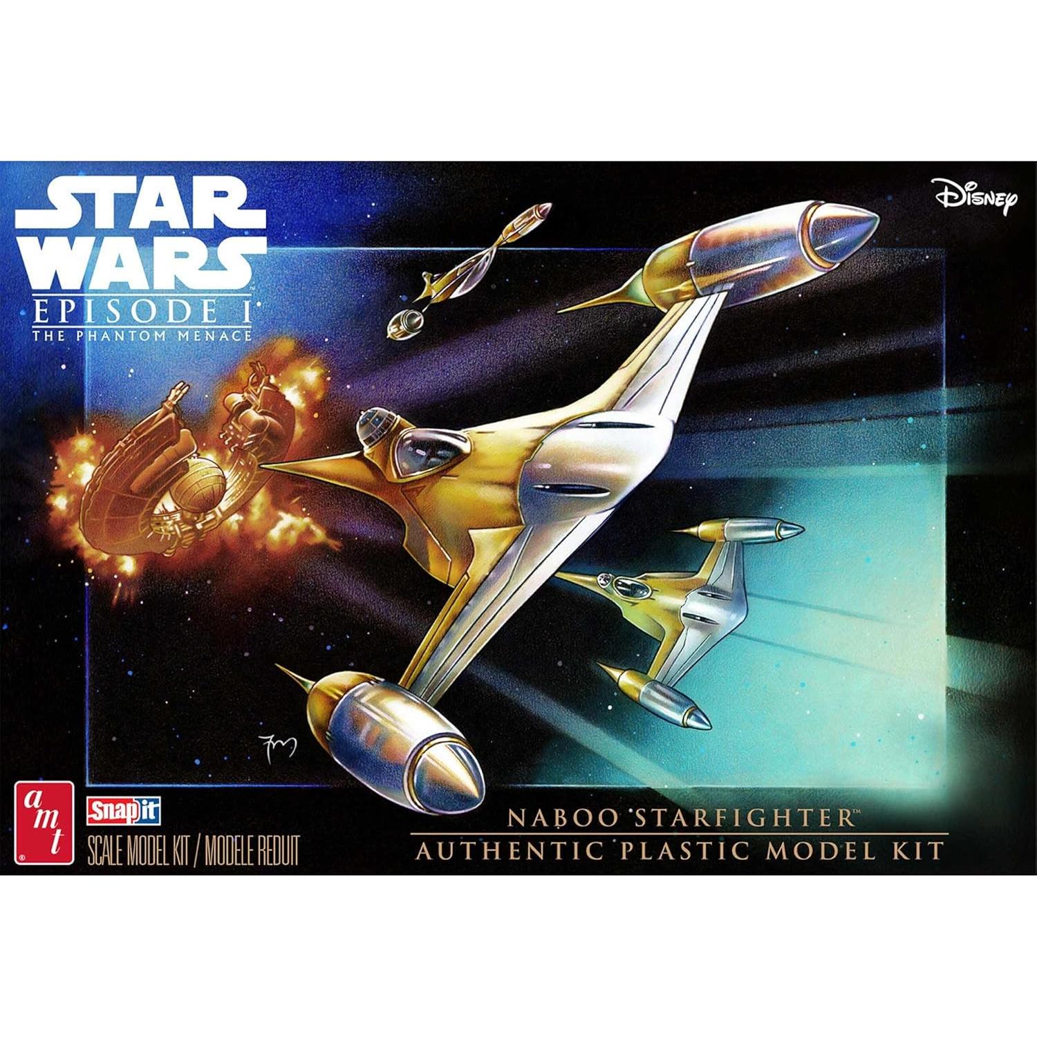 Modelo N-1 Caza Estelar Naboo AMT 1:48 Kit a Escala