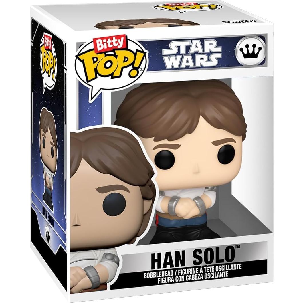 Funko Bitty POP Star Wars - Han Solo y 3 figuras - 4-Pack