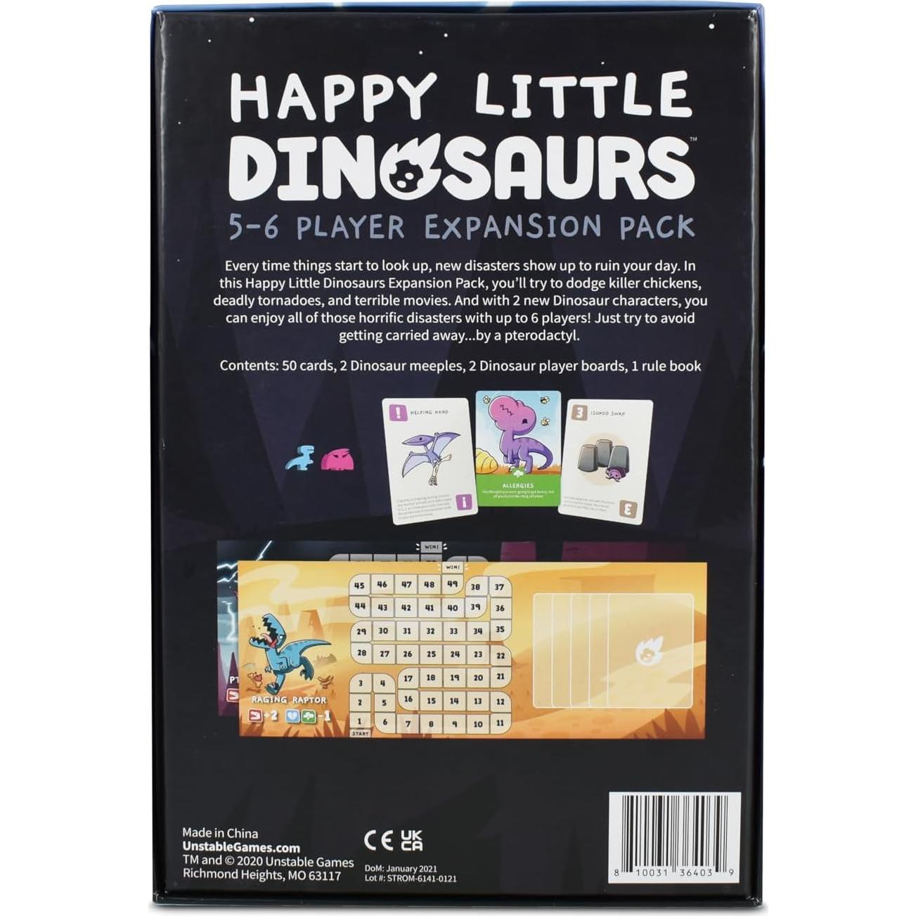 Expansión Pequeños Dinosaurios Felices - 5-6 Jugadores