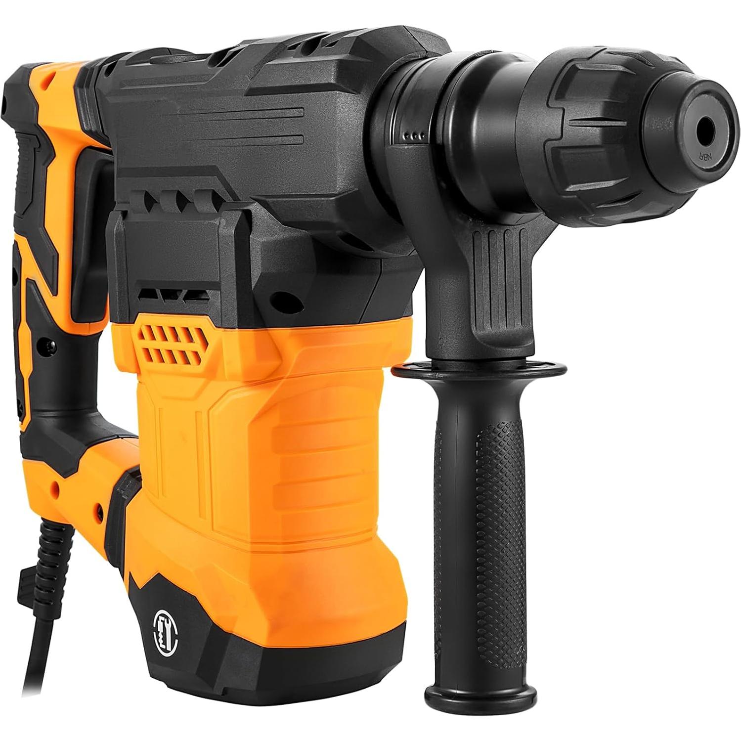 Martillo Perforador VEVOR 1500W SDS-Plus 3,18 cm Vel. Variable