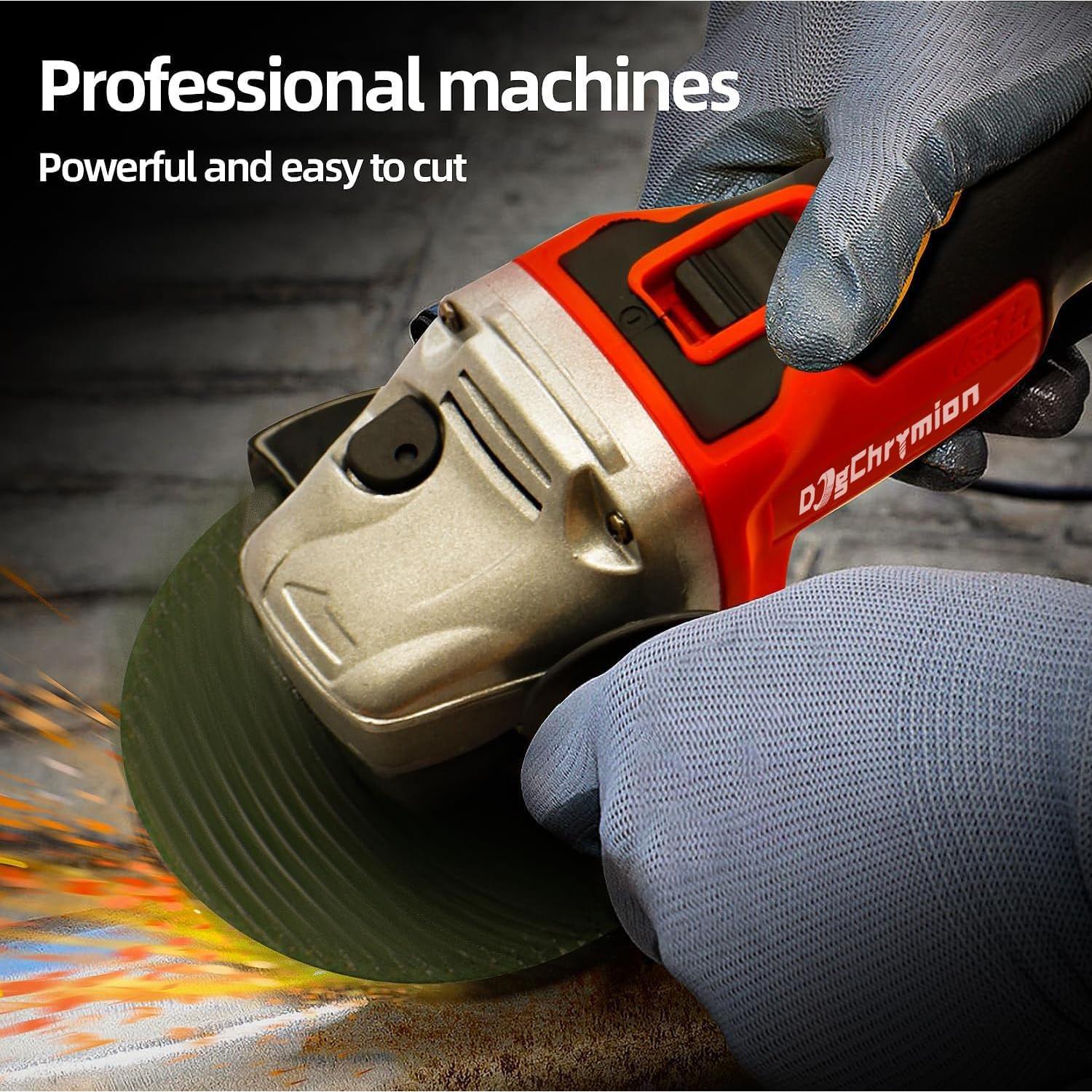 Esmeril Angular Inalámbrico DogChrymion 20V 8500 RPM 4-1/2"