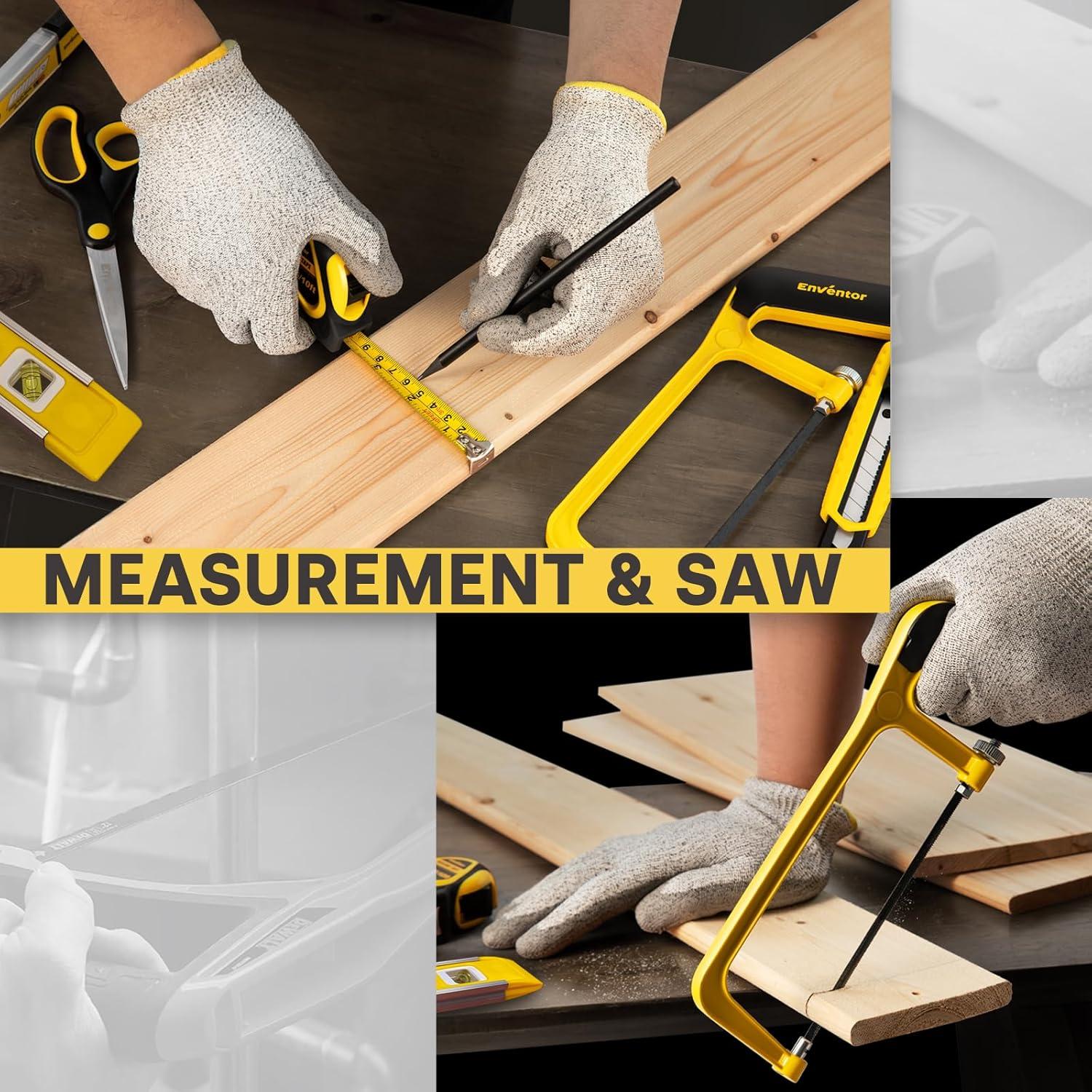 Kit de herramientas ENVENTOR 220 piezas para hogar y auto