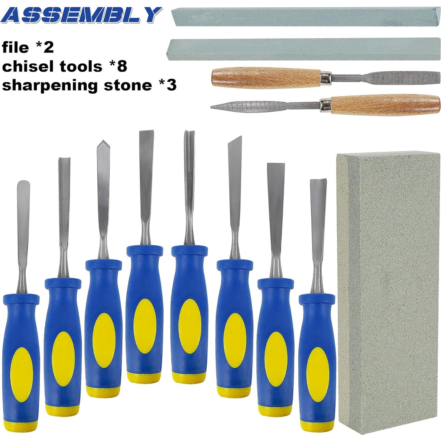 Juego de Herramientas para Tallado en Madera Lulu Home 13 PCS