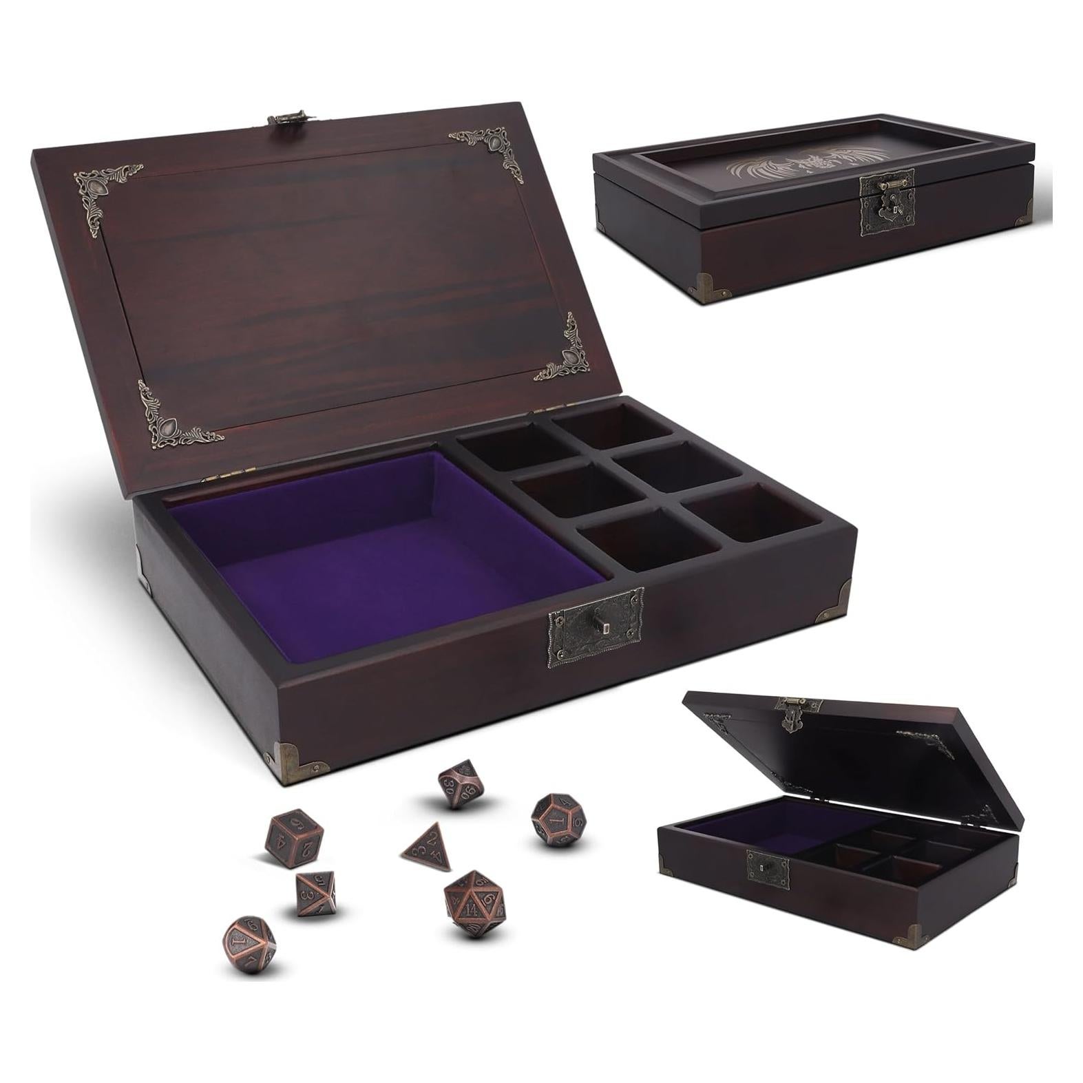 Bandeja de Dados DND HORNATE 1.22 kg Madera Antideslizante