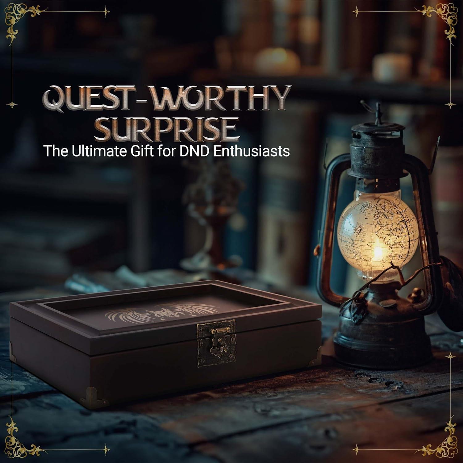 Bandeja de Dados DND HORNATE 1.22 kg Madera Antideslizante