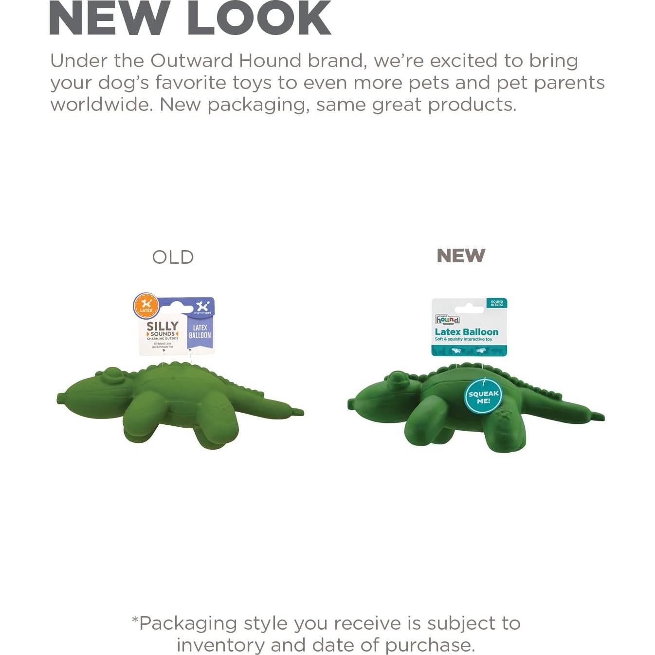 Juguete Squeaky para Perros Outward Hound Cocodrilo Grande