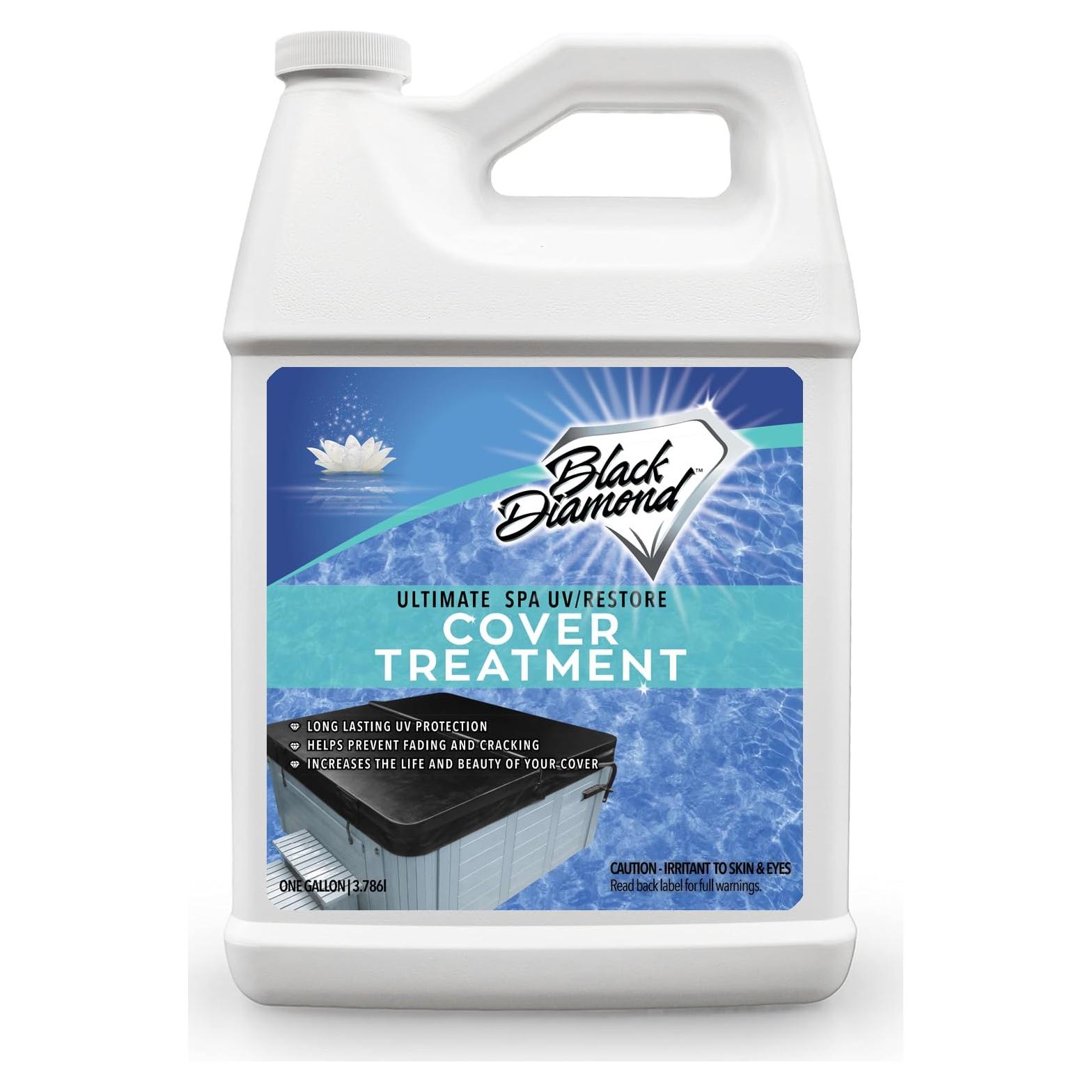 Limpiador y Protector UV para Cubiertas de Spa Black Diamond 1 Galón