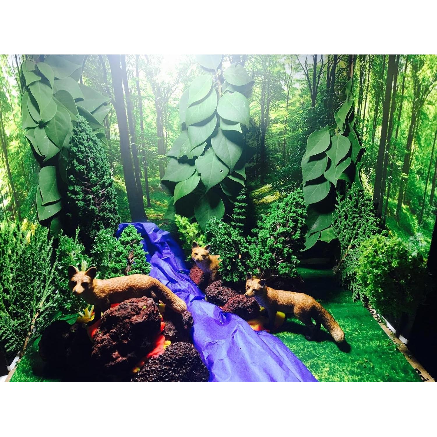 Árboles de Modelo Mixto 29 Piezas 4-16 cm para Dioramas