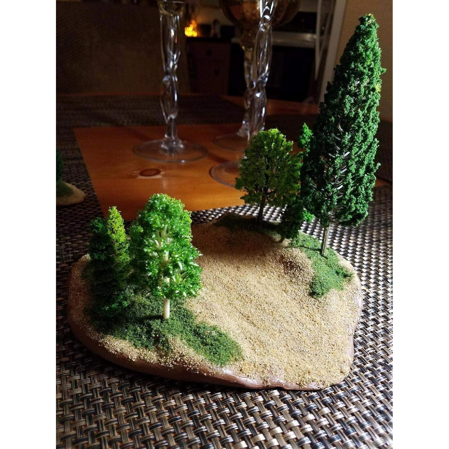 Árboles de Modelo Mixto 29 Piezas 4-16 cm para Dioramas