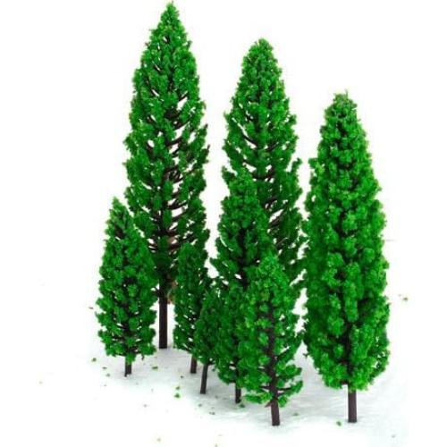 Árboles de Modelo Mixto 29 Piezas 4-16 cm para Dioramas