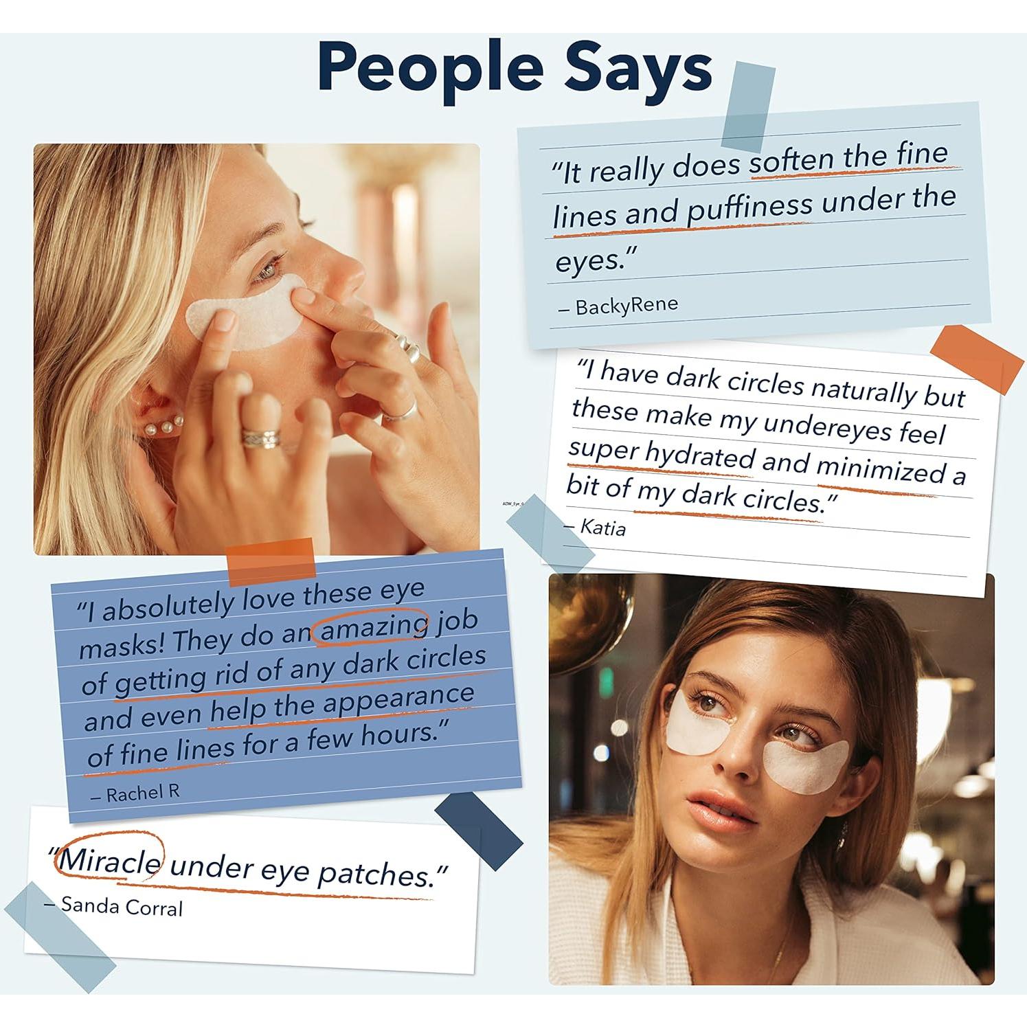 Mascarilla de Colágeno para Ojos Purederm - 30 Hojas