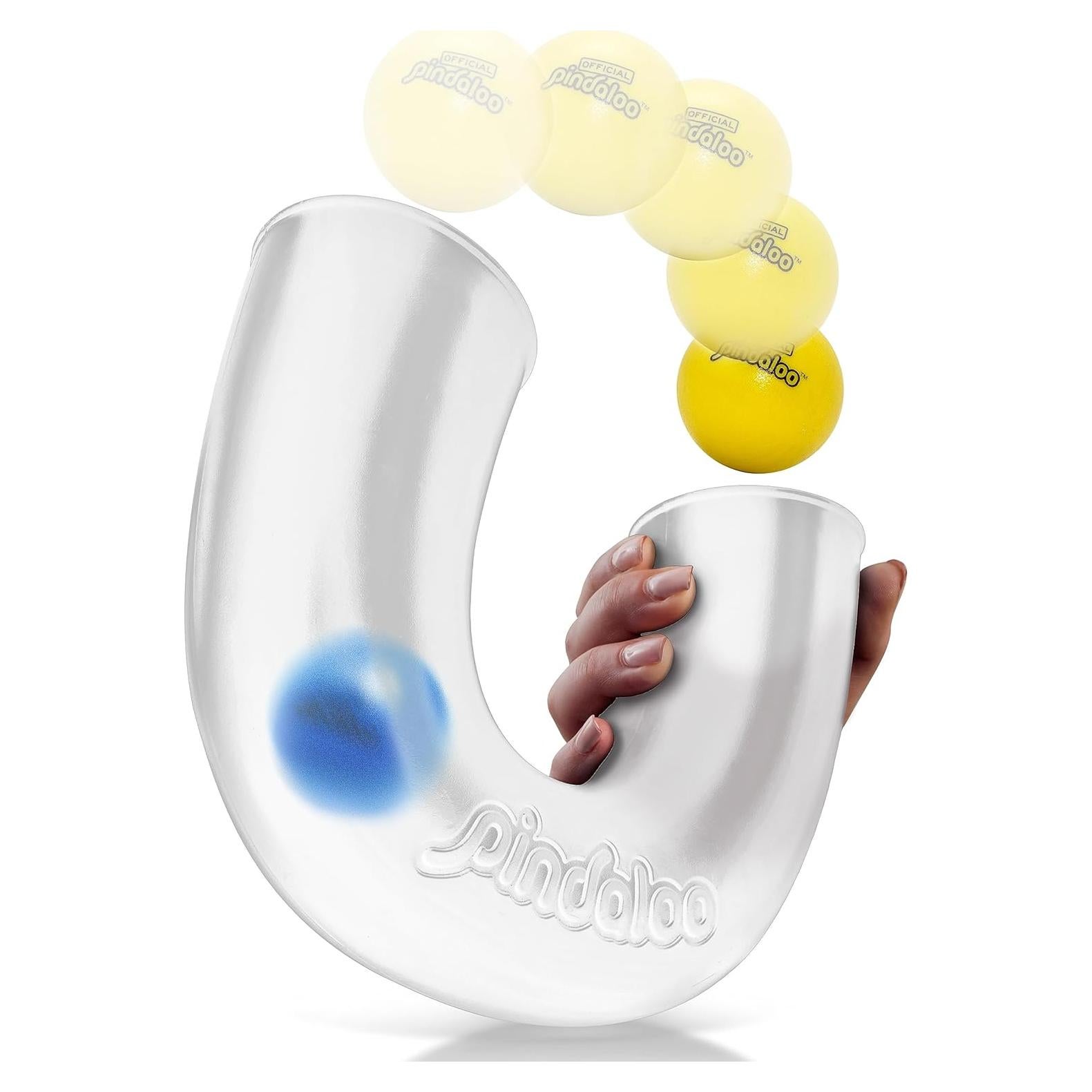 Juego de Habilidad Pindaloo Original con 2 Pelotas - Transparente
