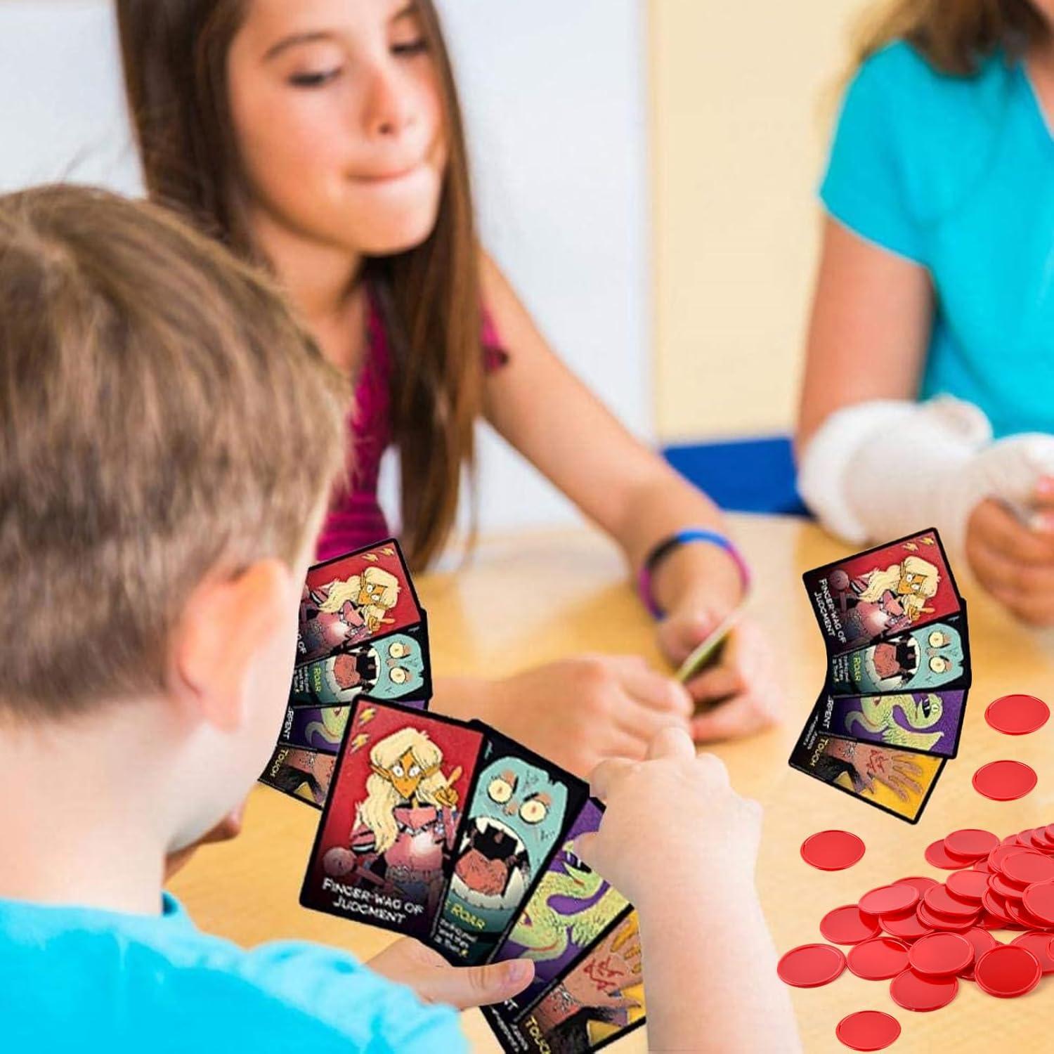 Fichas de Bingo Coopay 1000 Piezas 2,54 cm Rojas