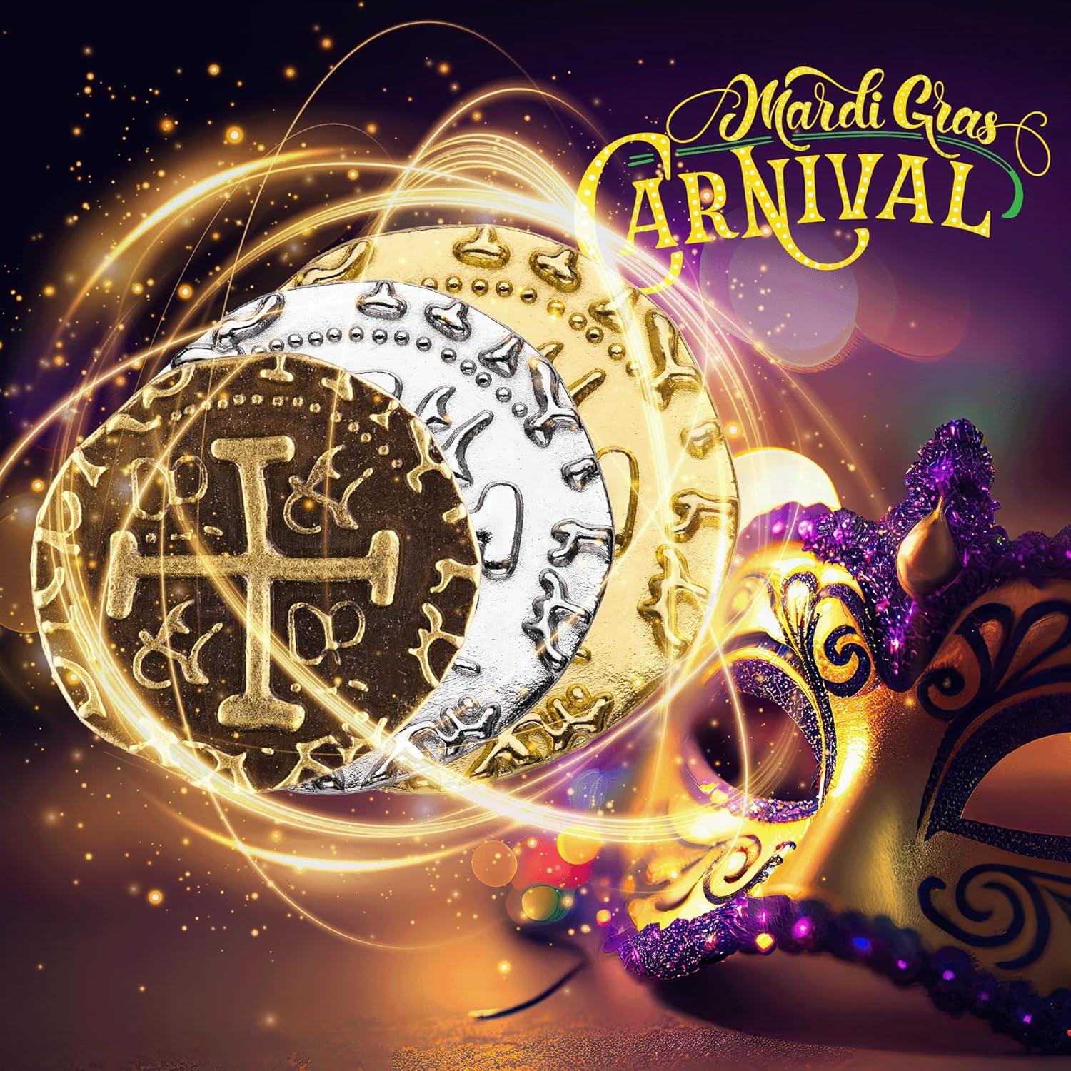 Conjunto de Monedas Piratas - Leib Games - 36 Piezas Metálicas