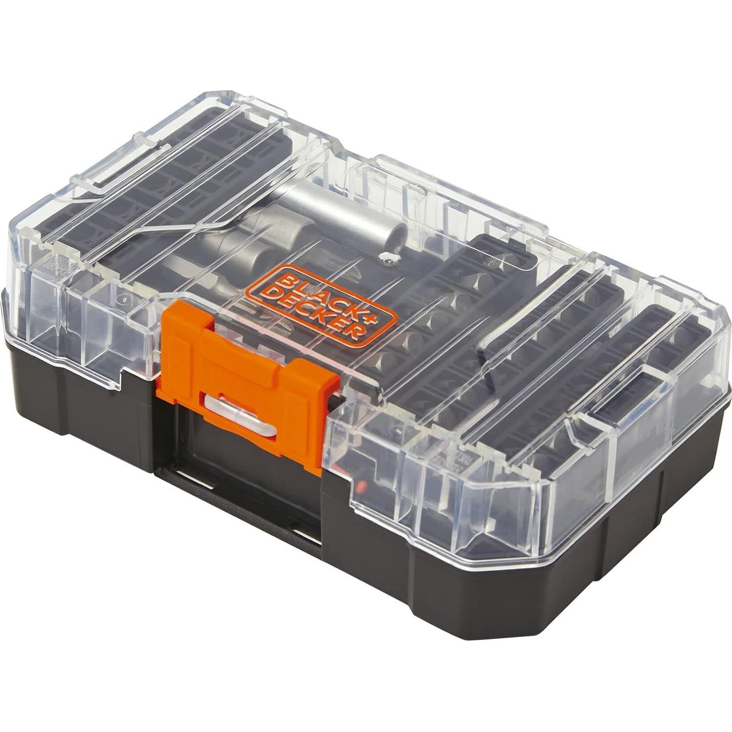 Juego de Puntas de Destornillador 40 Piezas BLACK+DECKER