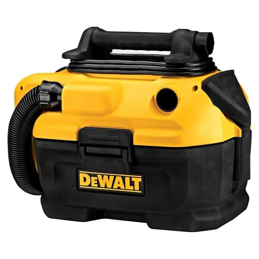 DEWALT 20V MAX Wet/Dry Vacuum, Cordless and Corded, Versatile Power Source, Portable Shop Vacuum, Tool Only (DCV581H)