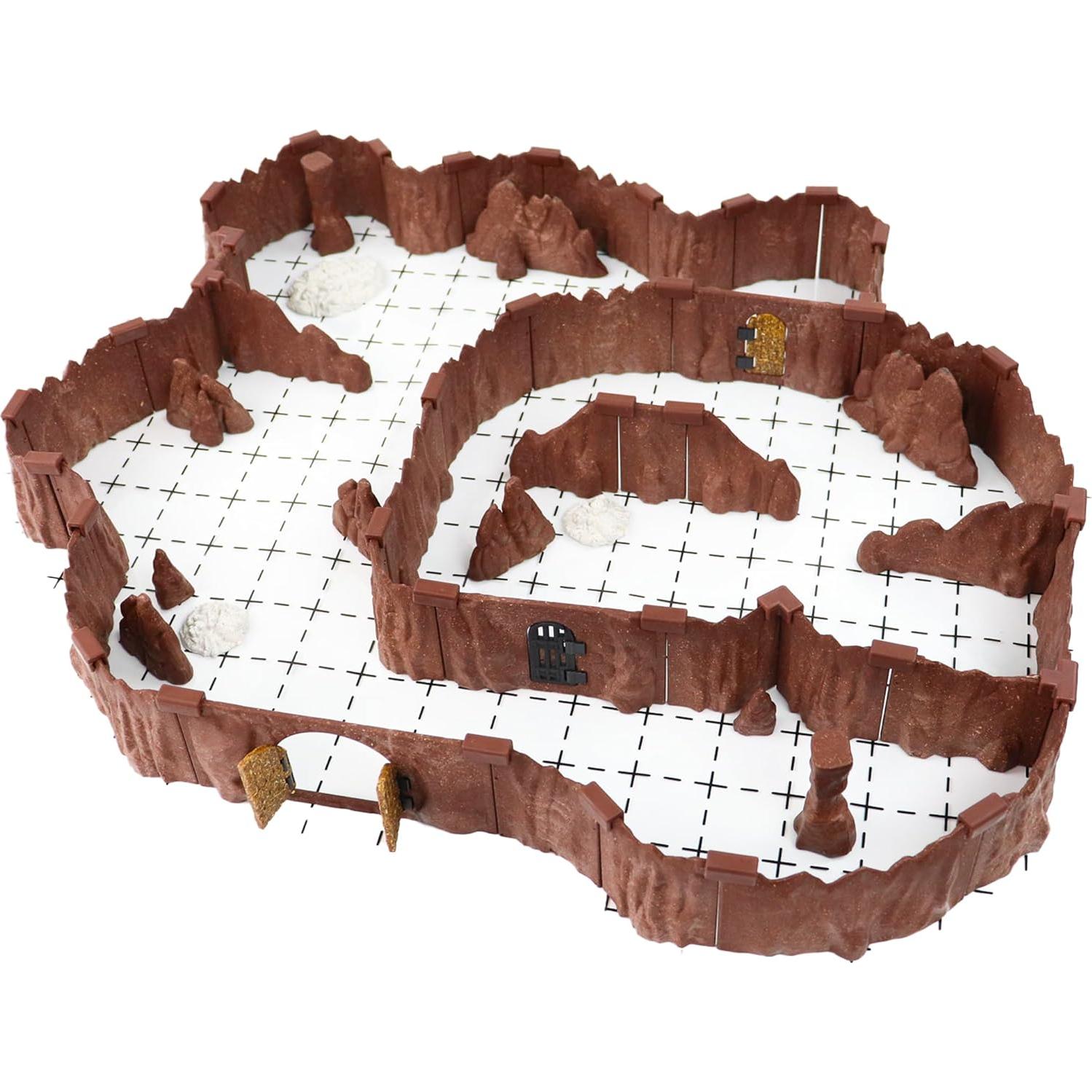 Juego de Cavernas Goblin DCD - Terreno RPG 64 piezas 0.13m²