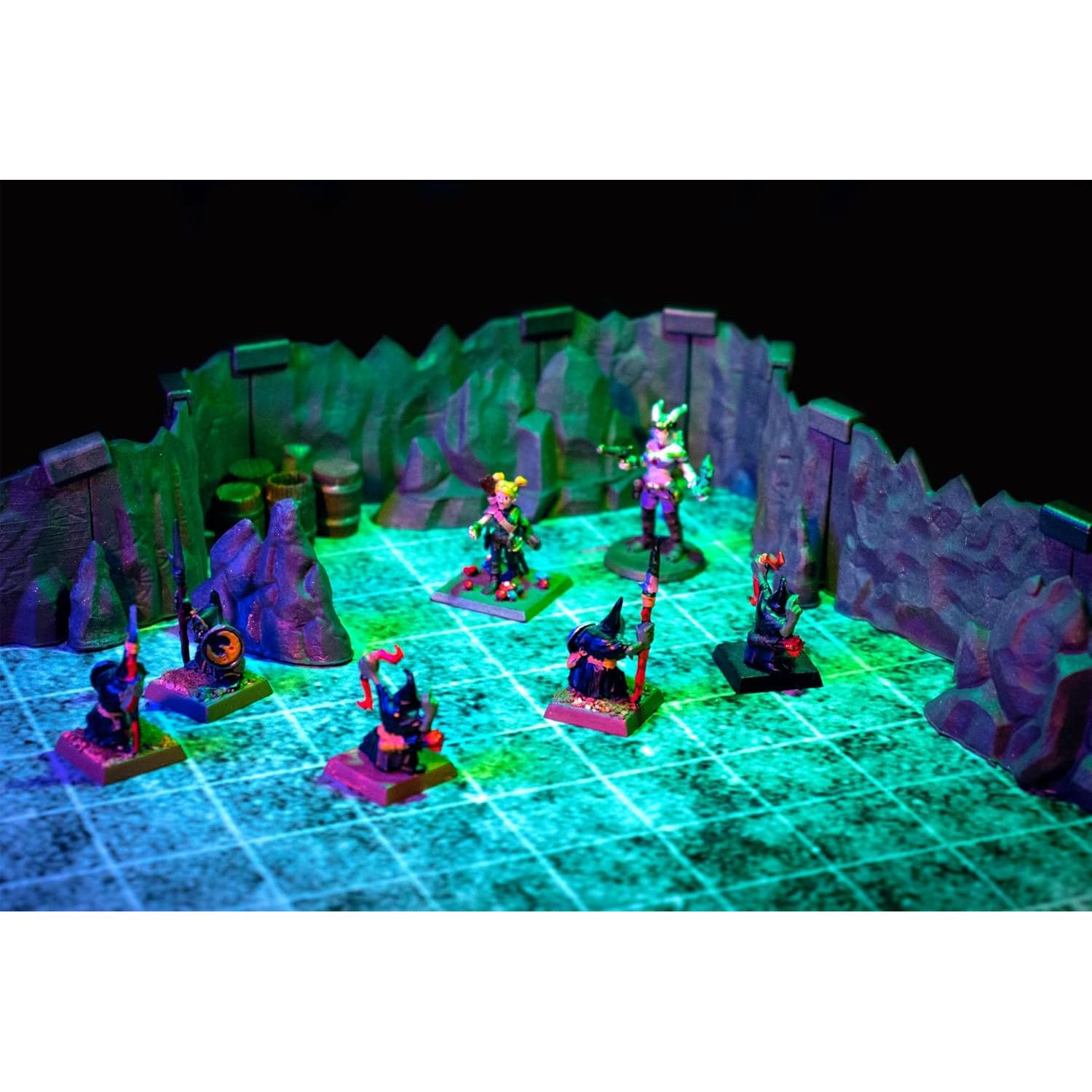 Juego de Cavernas Goblin DCD - Terreno RPG 64 piezas 0.13m²