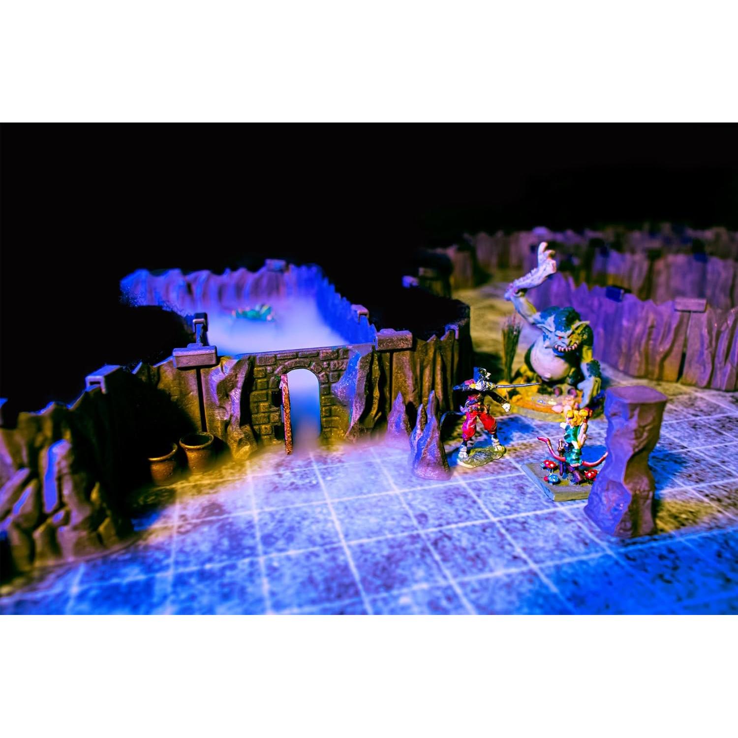 Juego de Cavernas Goblin DCD - Terreno RPG 64 piezas 0.13m²