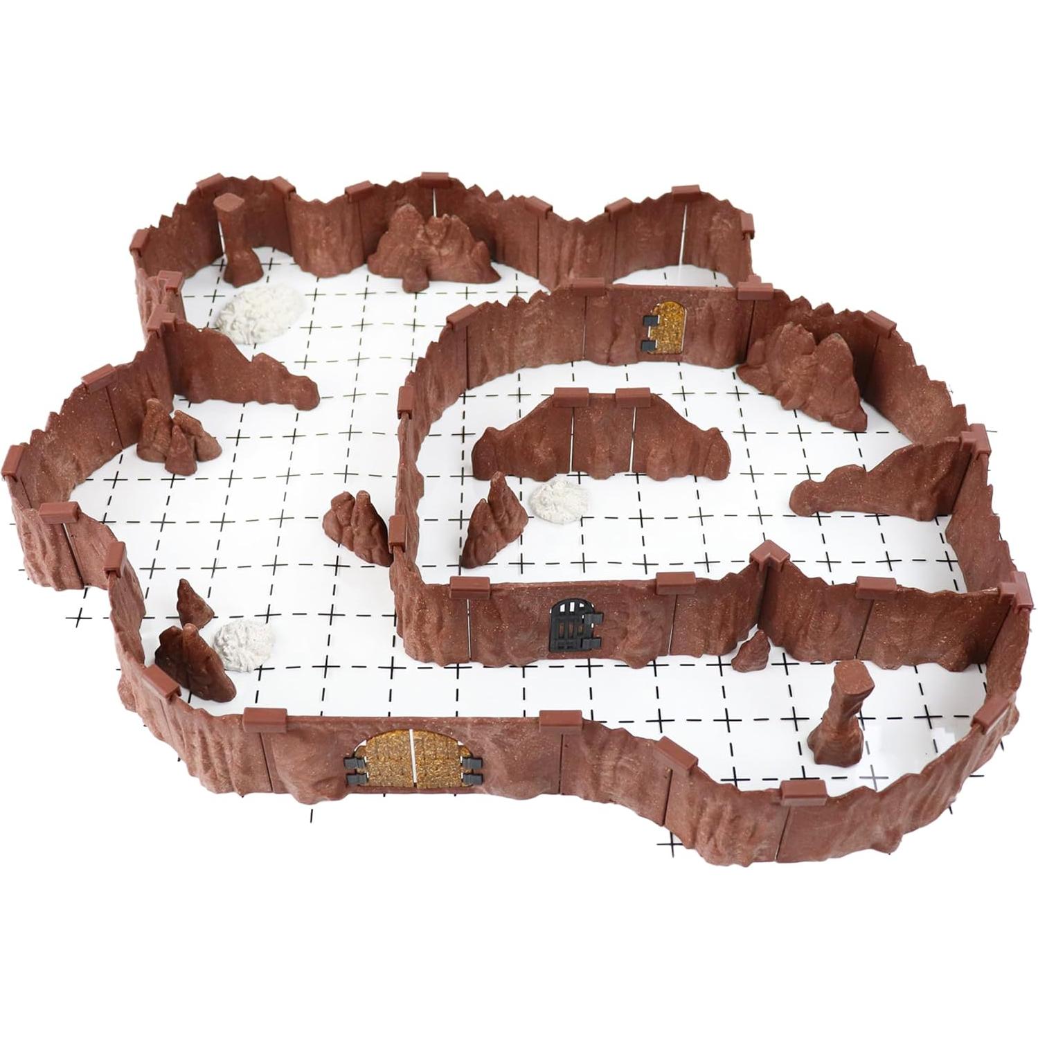 Juego de Cavernas Goblin DCD - Terreno RPG 64 piezas 0.13m²