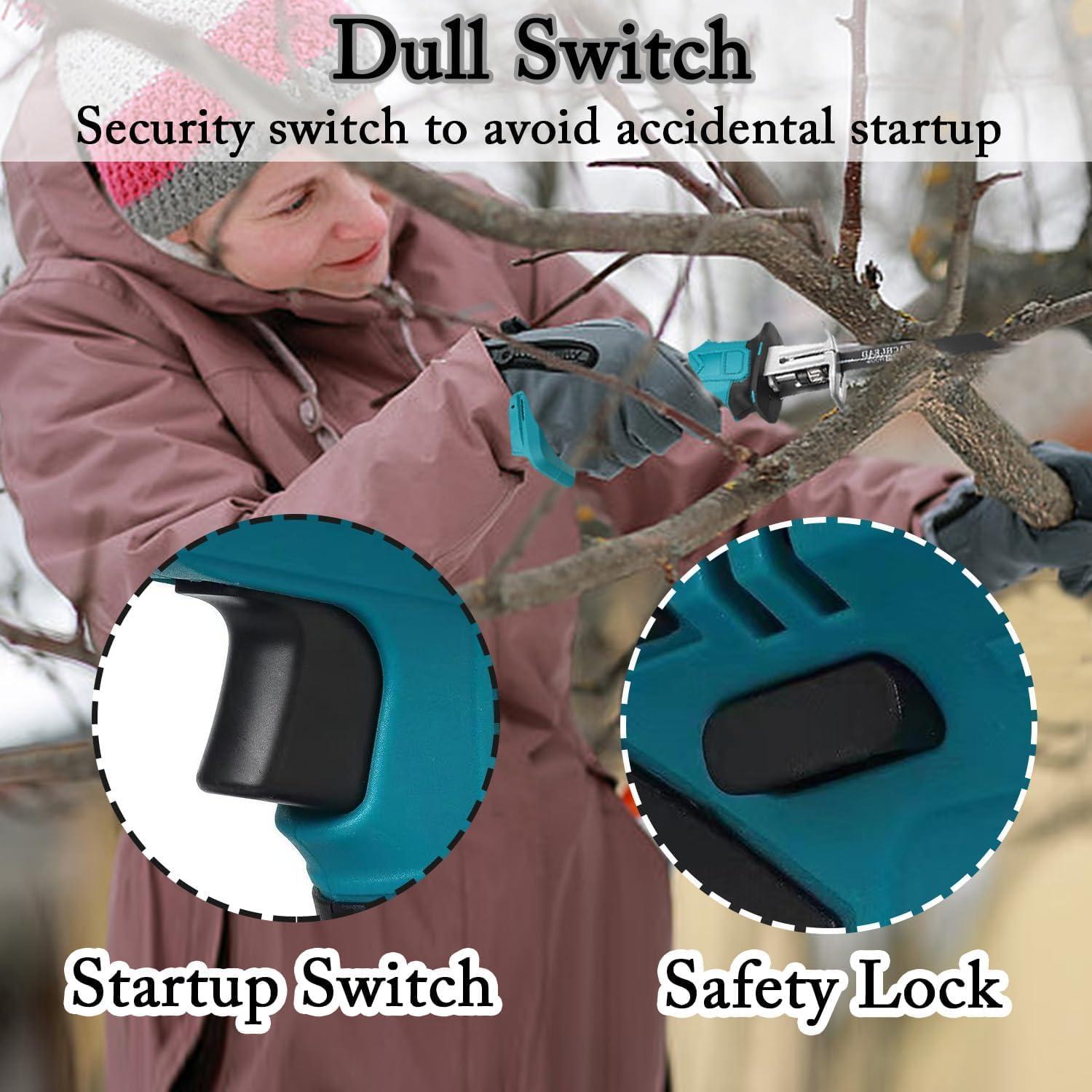 Sierra Recíproca Inalámbrica Genérico 18V Makita, 3000 RPM