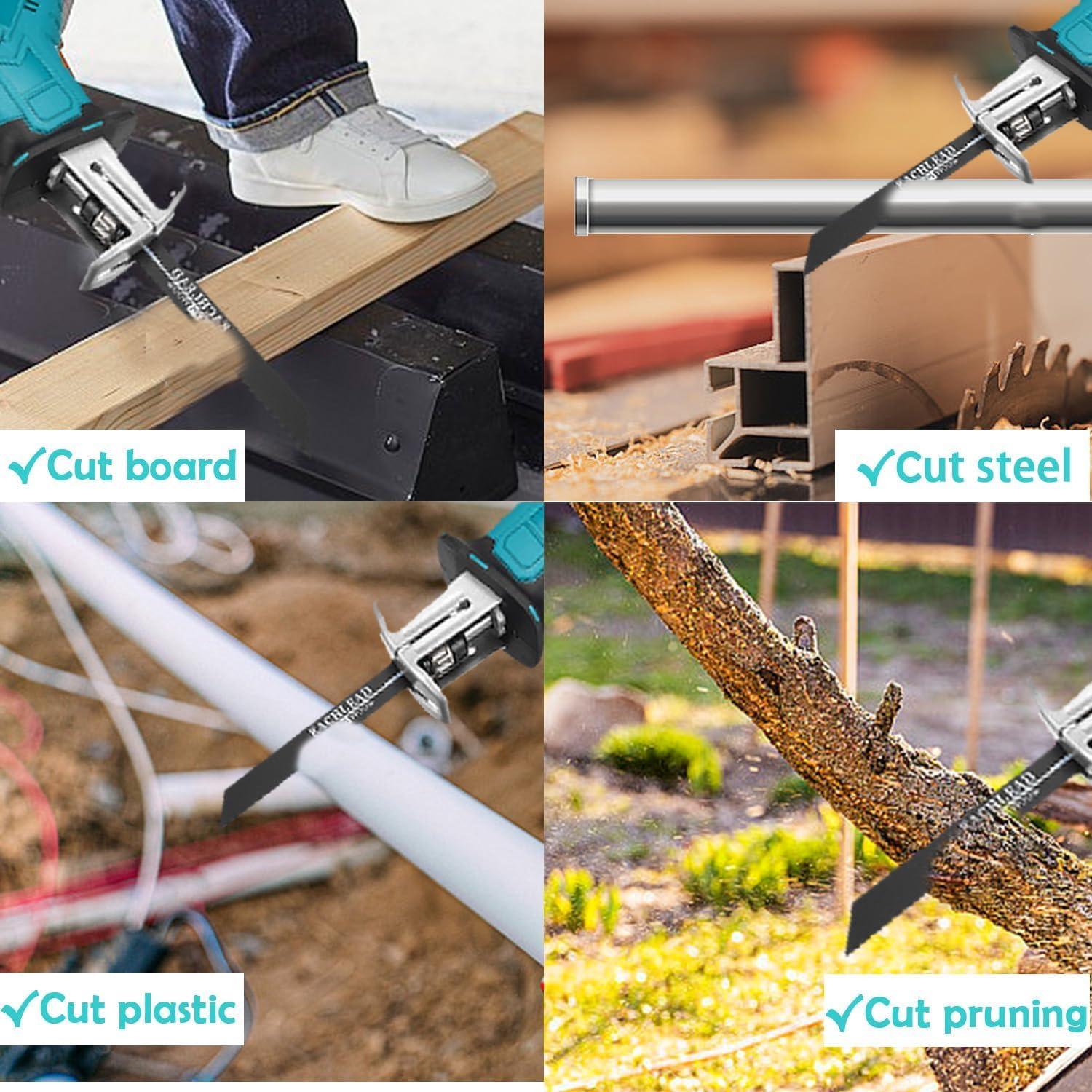 Sierra Recíproca Inalámbrica Genérico 18V Makita, 3000 RPM