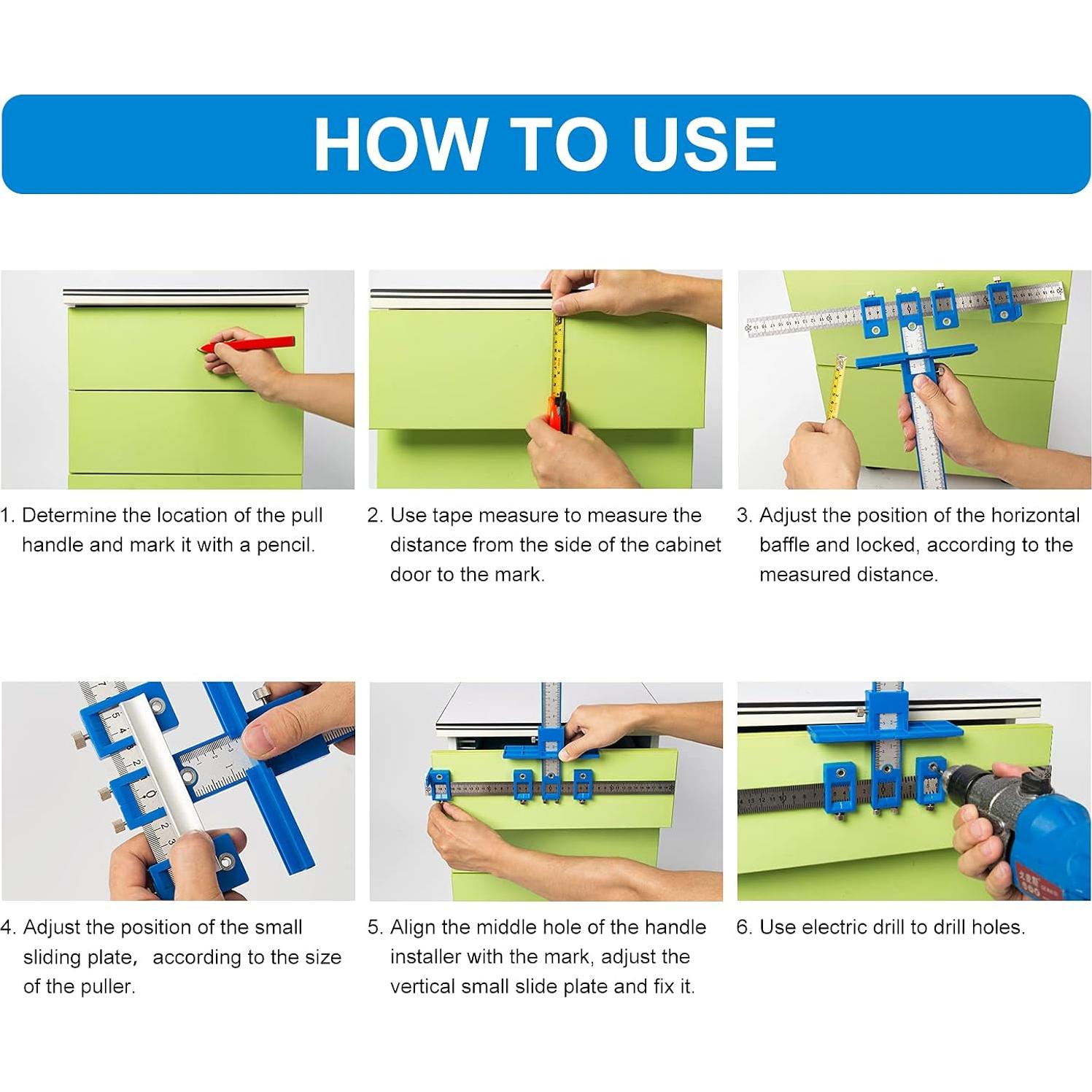 Plantilla de Perforación de Gabinete TBVHOMM - Guía de Instalación