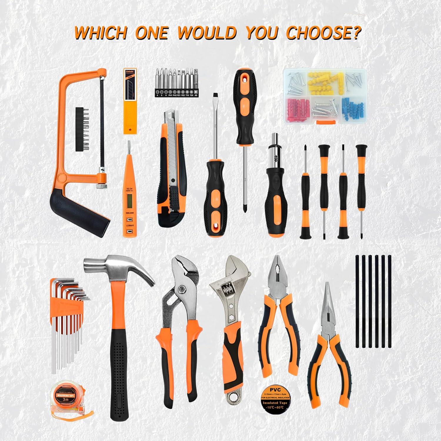 Juego de Herramientas SOLUDE 148 Piezas para el Hogar