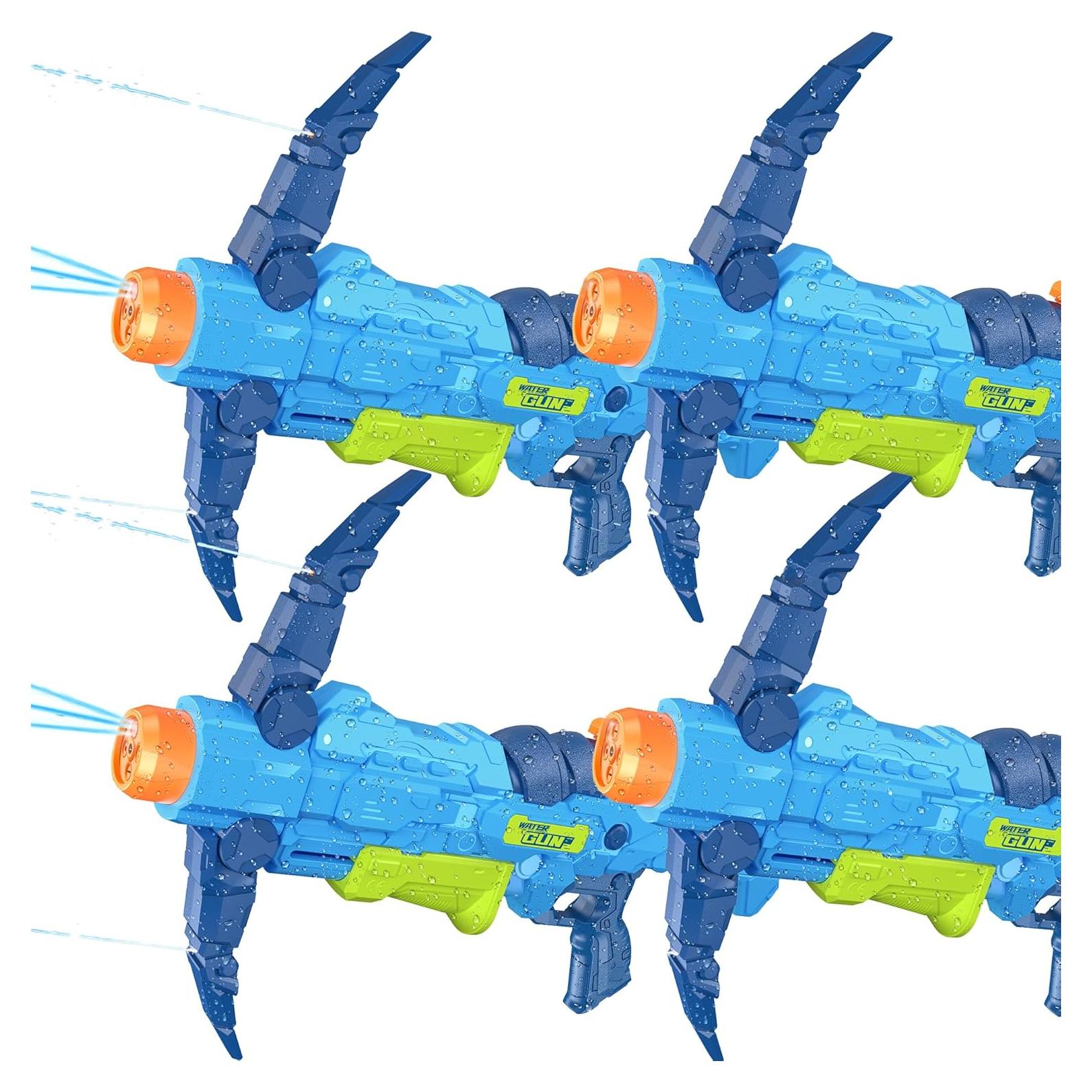 Pistola de Agua Ancesfun 4 PCS Ballesta 750 ml 7,92 m